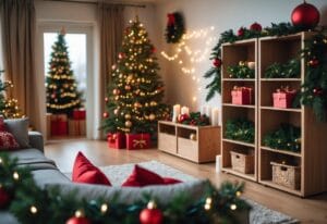 Read more about the article Sådan skaber du julestemning med opbevaringsmøbler til hjemmet