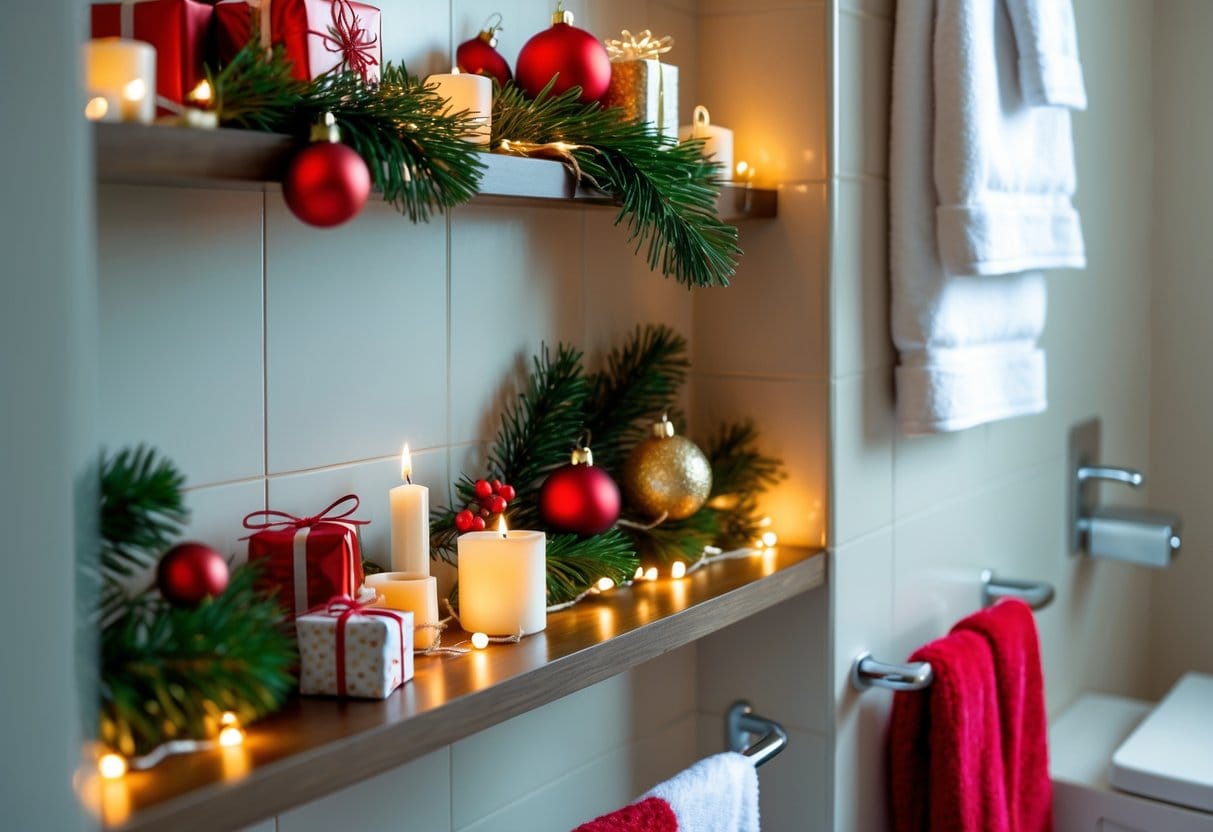 You are currently viewing Sådan skaber du julestemning på badeværelset med en badeværelseshylde til dit hjem
